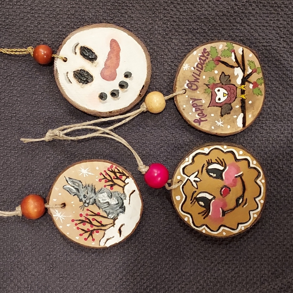 Handmade Christmas ornaments